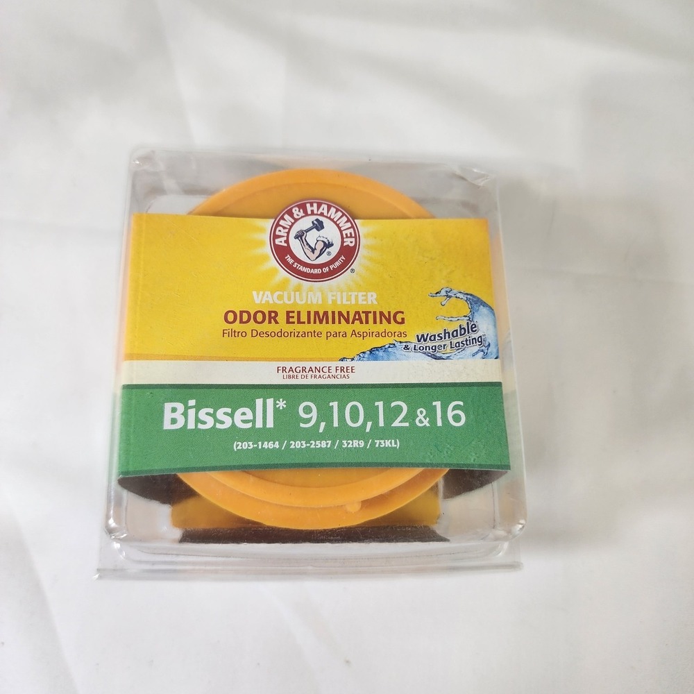Arm & Hammer Vacuum Filter Odor‎ Eliminating Bissell 9 10 12 16 62630G